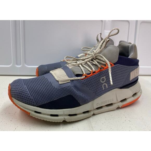 Men On Cloud Cloudnova blue athletic running shoes tennis sneakers 26.98315, 10 main image 6